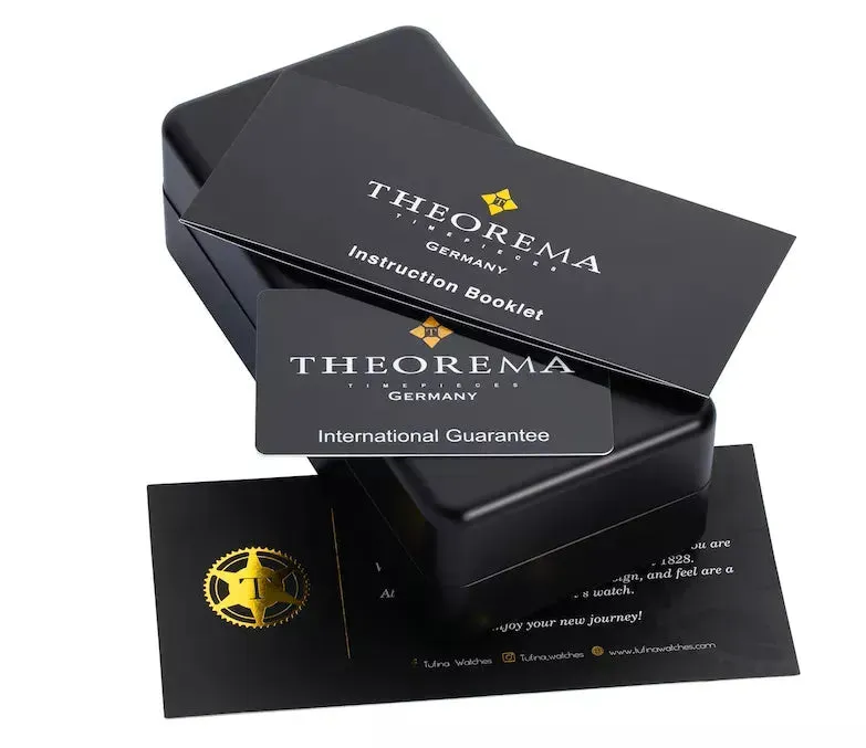 Dual-time automatic Ibiza - GM-128-4 |Gold| by Theorema, Germany