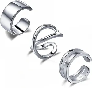 Ear Cuff 925 Sterling Silver Ear Cuffs Non Piercing Earrings clip on Cartilage Earrings Cross Ear Cuff for Women Men Ear Cuff 925 Sterling Silver Ear Cuffs Non Piercing Earrings clip on Cartilage Earrings Cross Ear Cuff for Women Men
