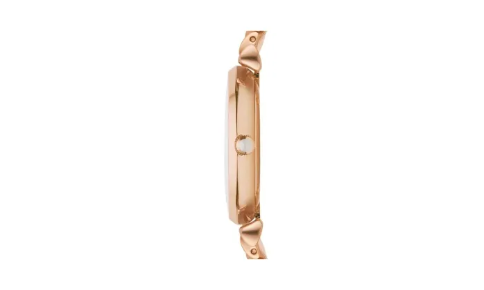 Emporio Armani Women's Two-Hand Rose Gold Stainless Steel Watch