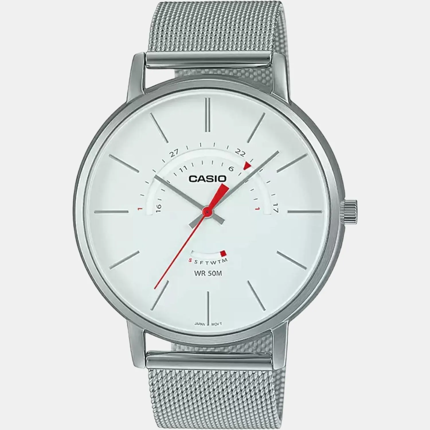 Enticer Men's Analog Stainless Steel Watch A1881 - MTP-B105M-7AVDF