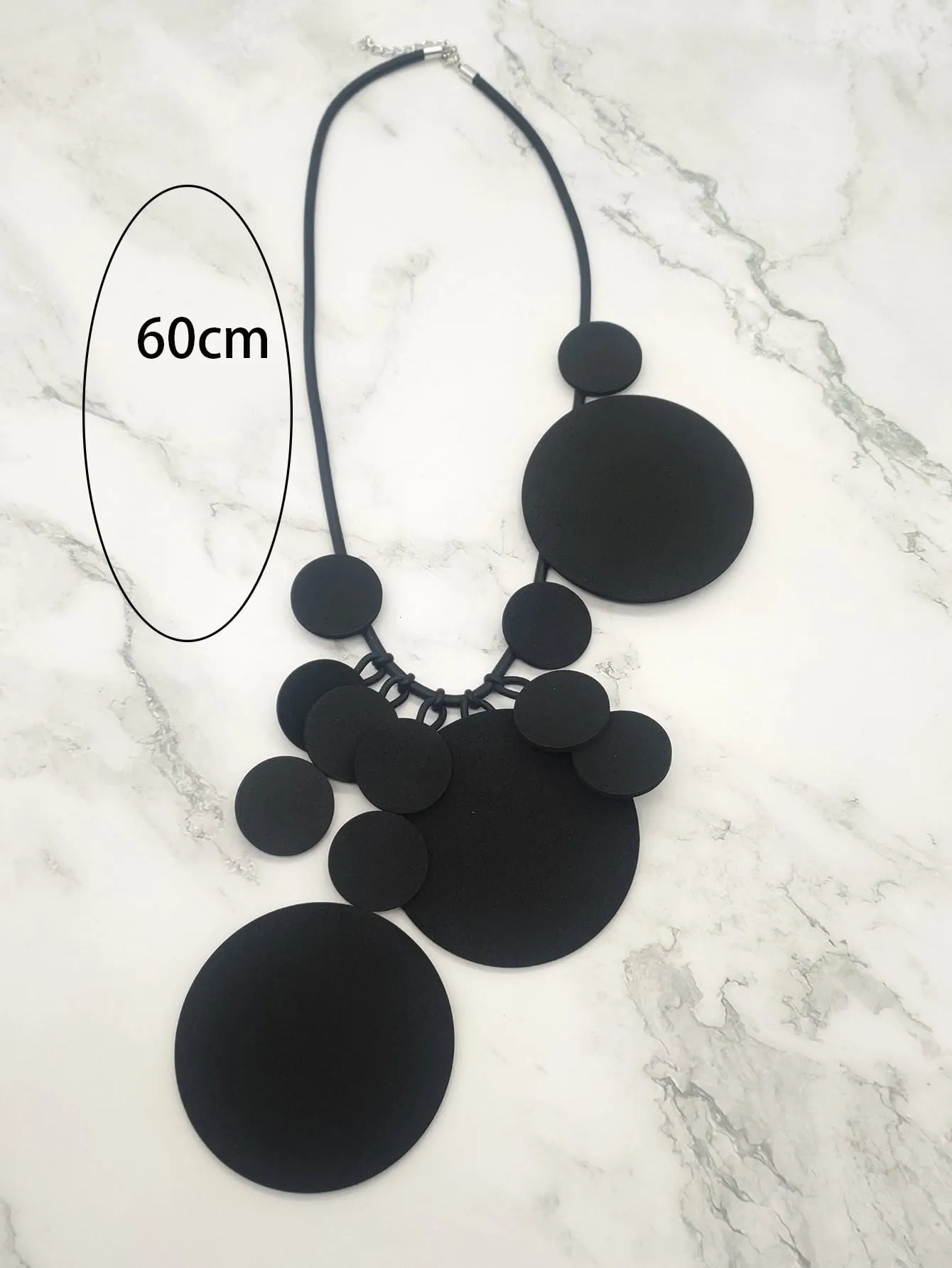Extra Large Round Decor Necklace for Women Jewelry for Women Gift for Her
