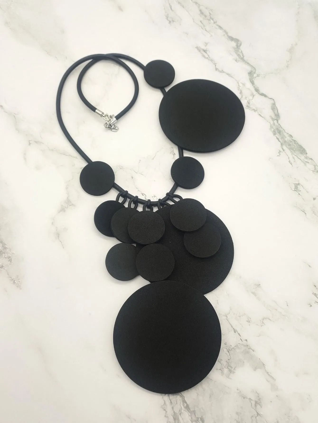 Extra Large Round Decor Necklace for Women Jewelry for Women Gift for Her
