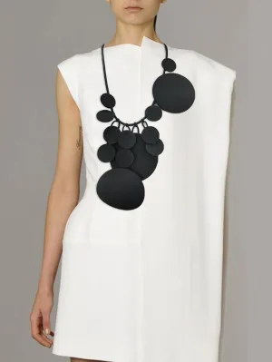 Extra Large Round Decor Necklace for Women Jewelry for Women Gift for Her