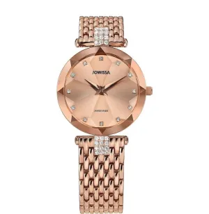 Facet Strass Swiss Ladies Watch J5.634.M