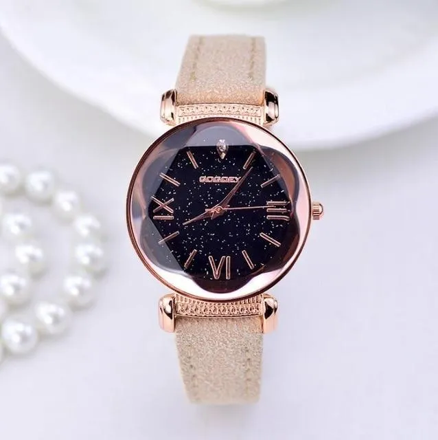 Fashion Leather Galaxy Watch