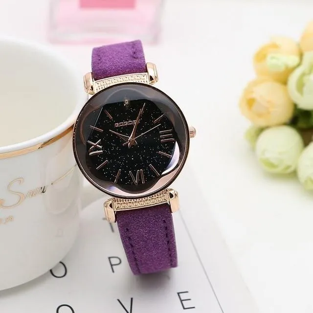 Fashion Leather Galaxy Watch