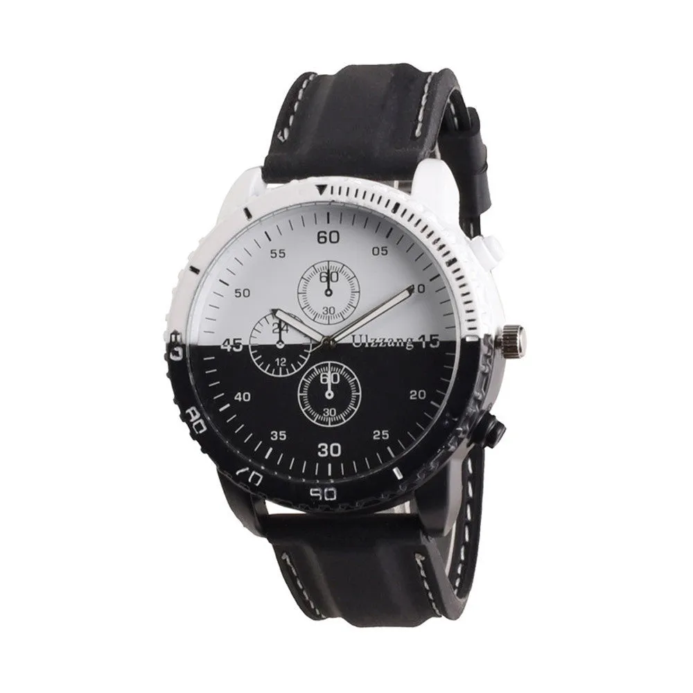Fashion Personality Creative Movement Large Dial Tide Watch Men 's Watches