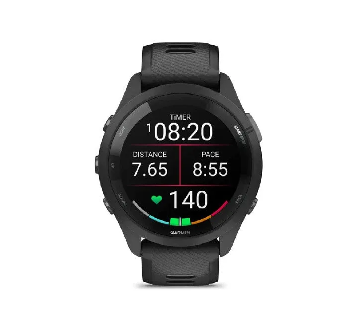GARMIN Forerunner 265 Smart Watch (Black)