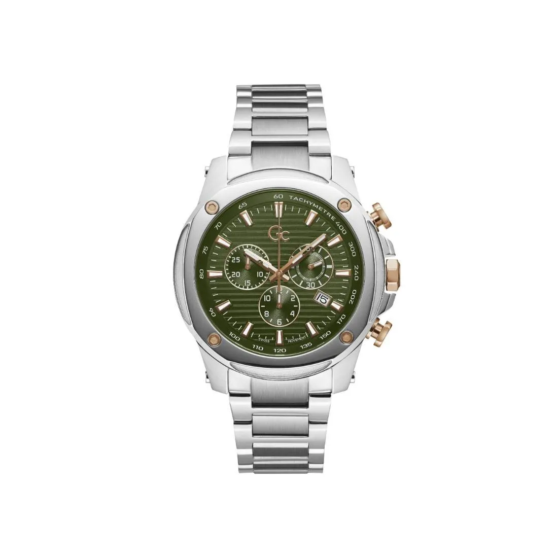 GC Men Green Dial 45 mm Analog Watch- Z13003G9MF
