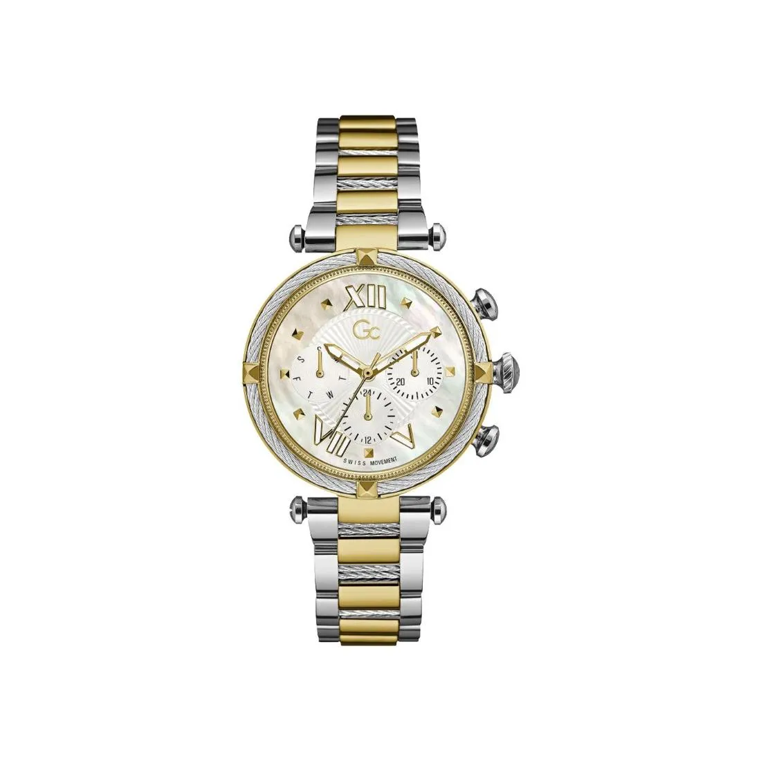 GC Women White Dial 38 mm Analog Watch- Y16020L1MF