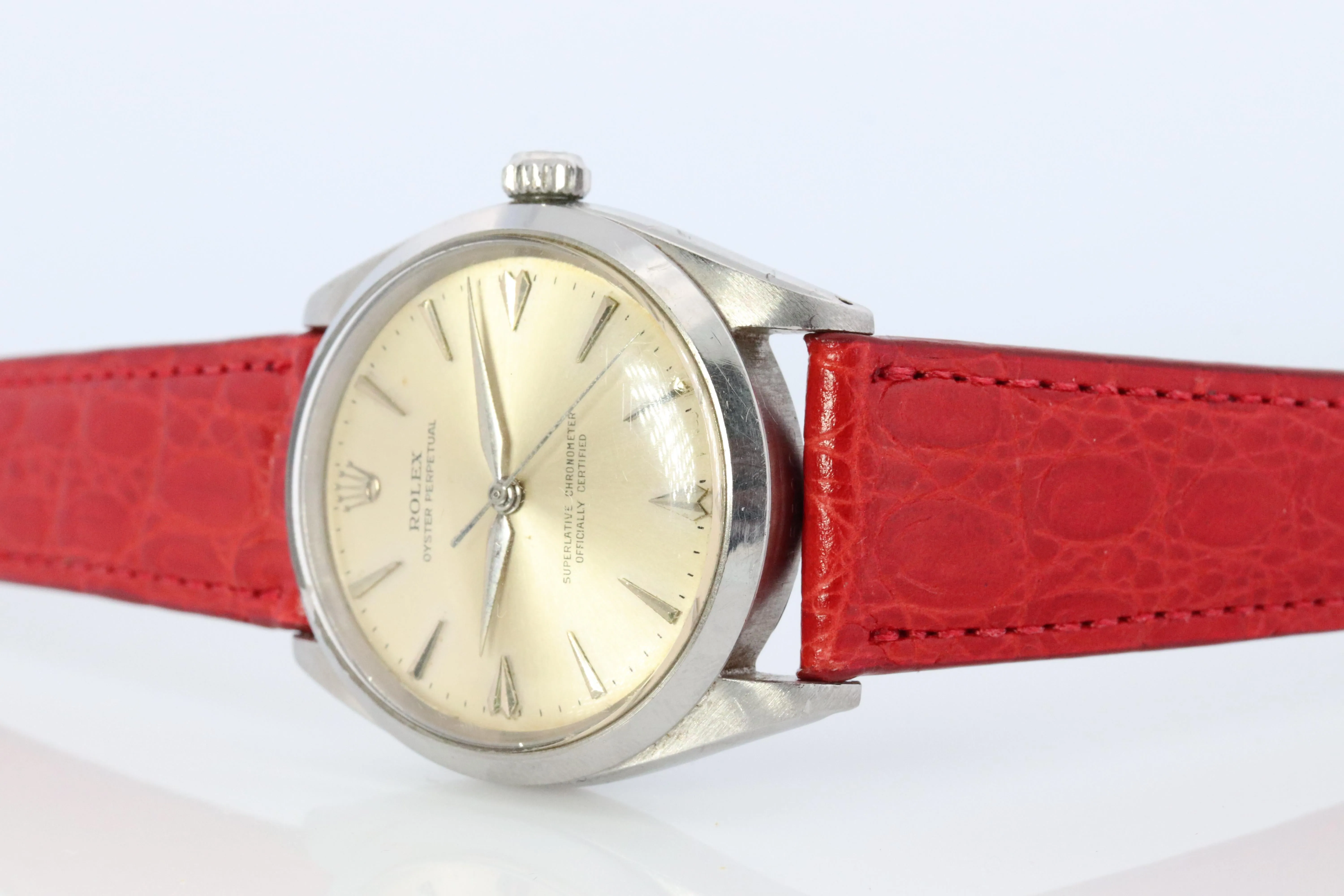 Genuine Rolex Watch. Mens ROLEX Oyster Perpetual 1002. 34mm