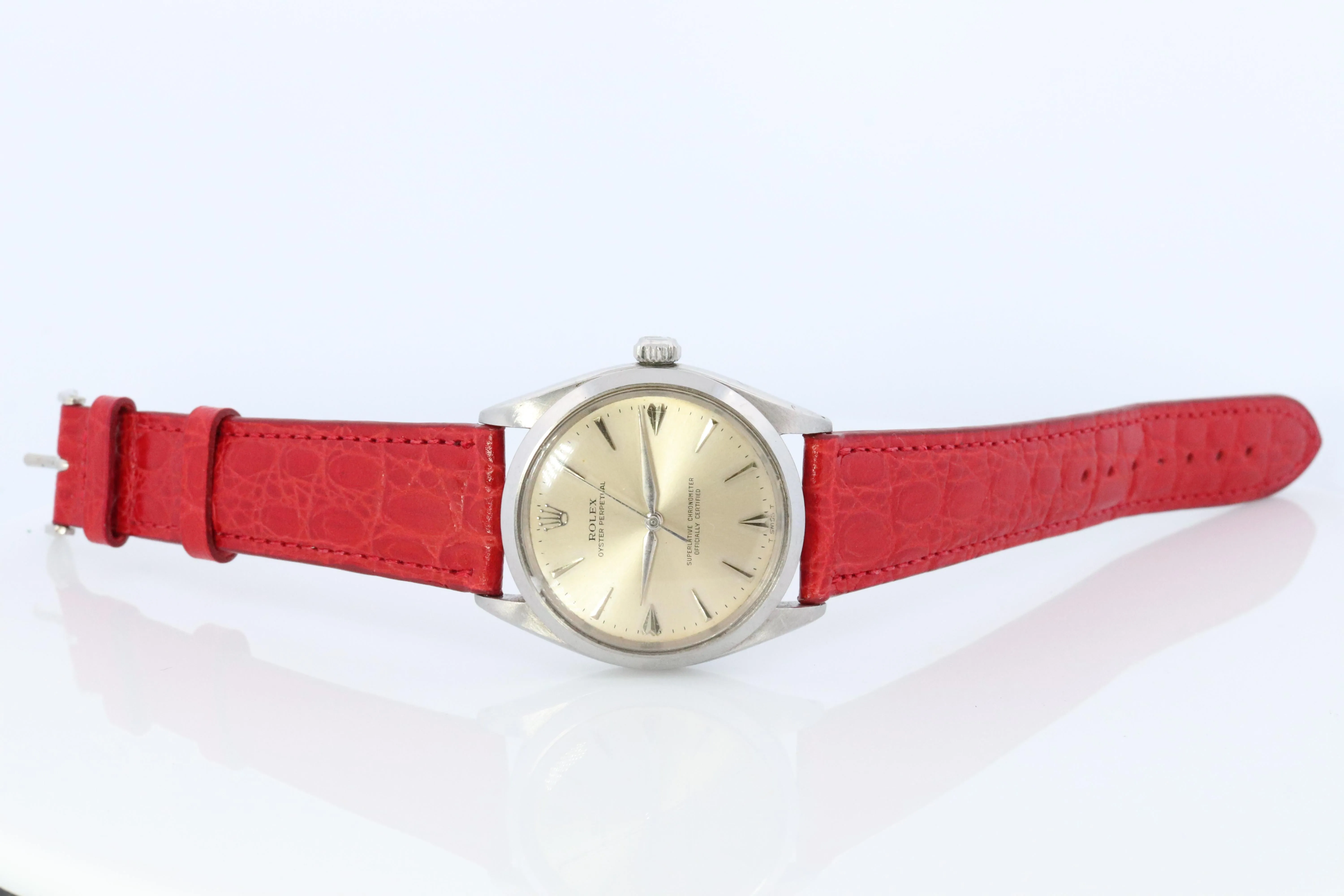 Genuine Rolex Watch. Mens ROLEX Oyster Perpetual 1002. 34mm