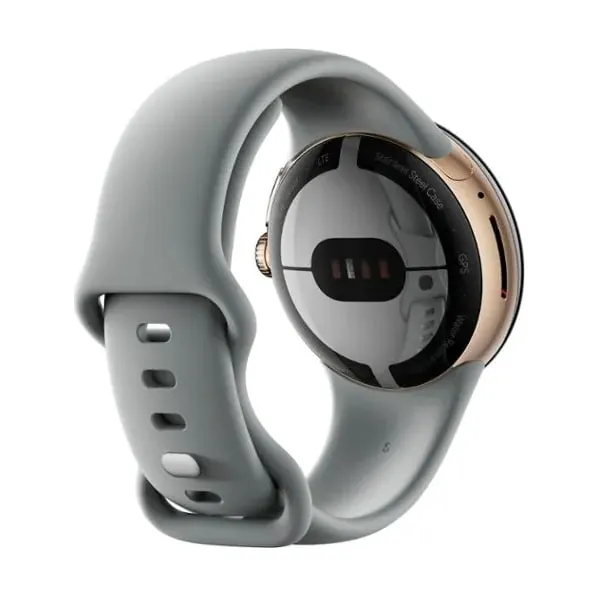 Google Pixel Watch, (Wi-Fi), gold/walnut