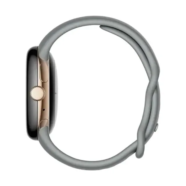 Google Pixel Watch, (Wi-Fi), gold/walnut