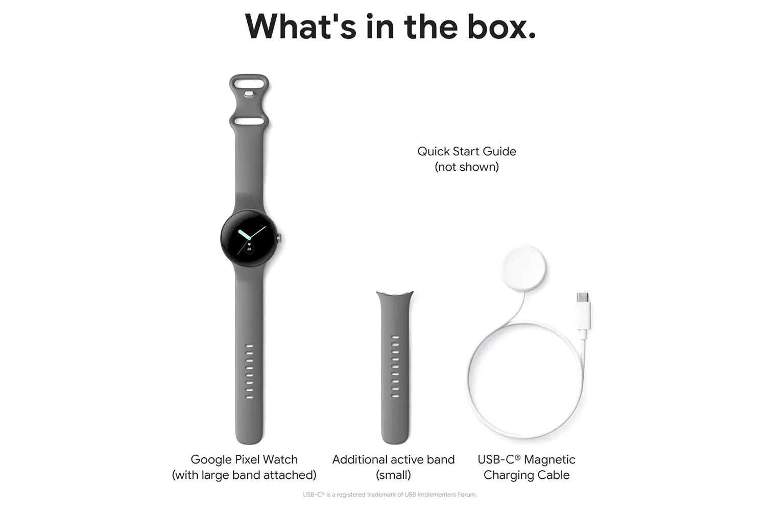 Google Pixel WiFi with Google Assistant Smart Watch | Matte Black & Obsidian