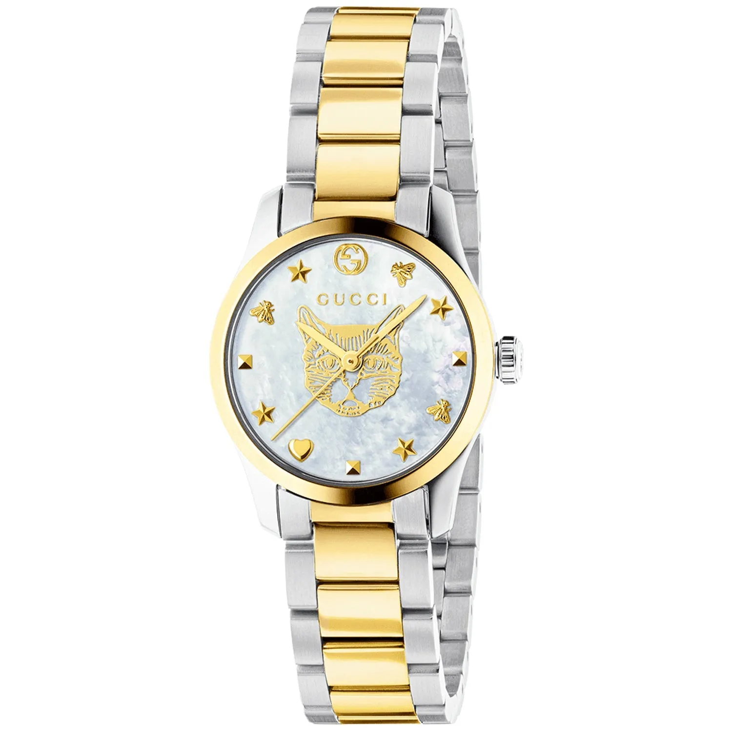 Gucci Women's G-Timeless Mop Dial Watch - YA1265012
