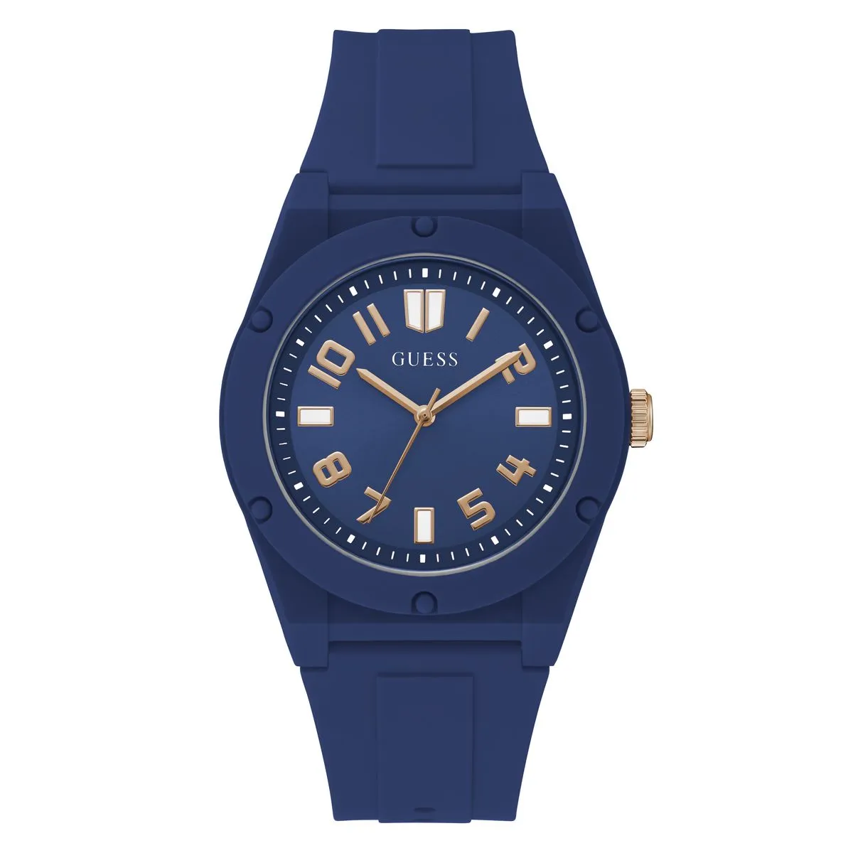Guess Blue Dial Men Analog Watch - U1382G4M