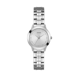 Guess Ladies Chelsea Silver Watch Model W0989L1