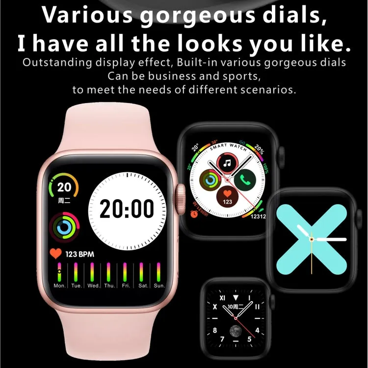 H55Pro 1.4 inch TFT Screen Smart Bluetooth Watch, Support Sleep Monitor / Heart Rate Monitor / Blood Pressure Monitor, Style: Steel Strap(Silver)