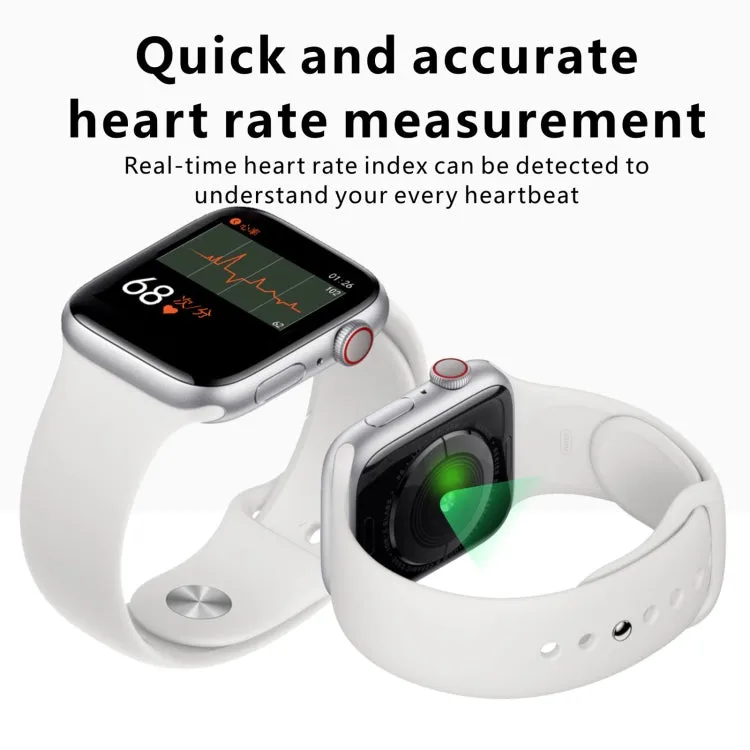 H55Pro 1.4 inch TFT Screen Smart Bluetooth Watch, Support Sleep Monitor / Heart Rate Monitor / Blood Pressure Monitor, Style: Steel Strap(Silver)