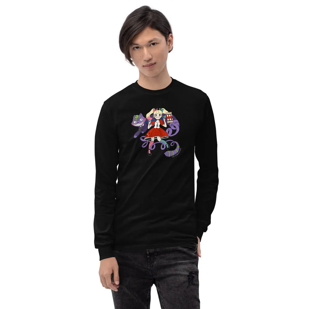 Harley Quinn and Joker in Wonderland Men's Long Sleeve