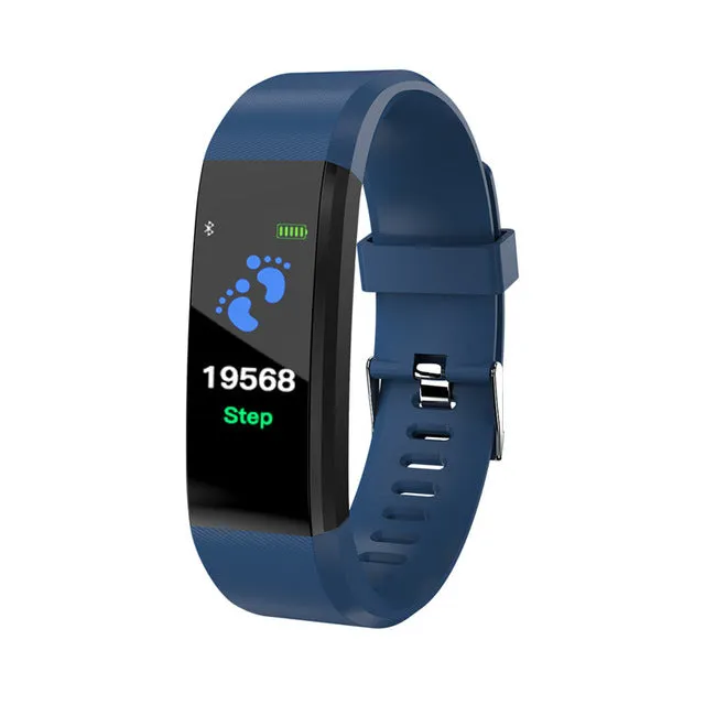 Hembeer Smart Bracelet Heart Rate Monitor Blood Pressure Monitor Fitness Watches Step Counter Message Push pk fitbits mi Band 2