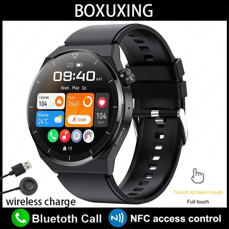 Huawei Xiaomi GT3 Pro 2024 New Smart Watch for Men - AMOLED 390*390 HD Screen, Heart Rate Monitoring, Bluetooth Calling, IP68 Waterproof - Ideal Gift for Men
