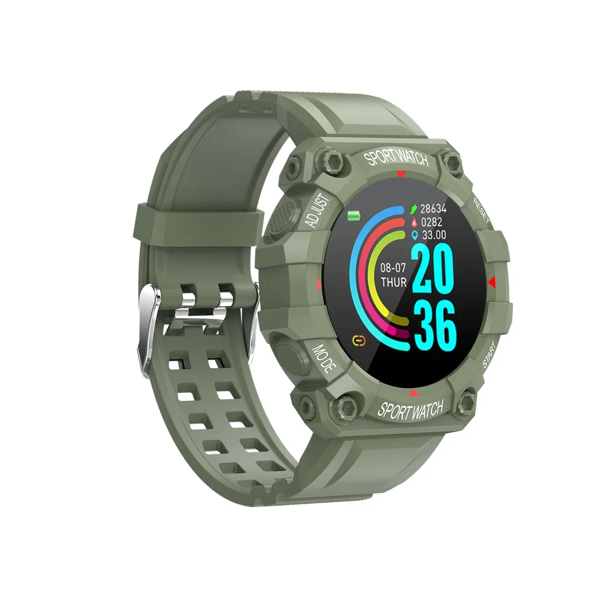 IP67 Waterproof FD68 Smart Watches Heart Rate Blood Pressure Sport Smartwatch Pedometer Call Reminder Wristwatch for Android IOS