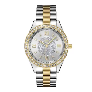 JBW Women's Mondrian Stainless Steel Watch 0.16 ctw Diamond - Silver And Gold - J6303
