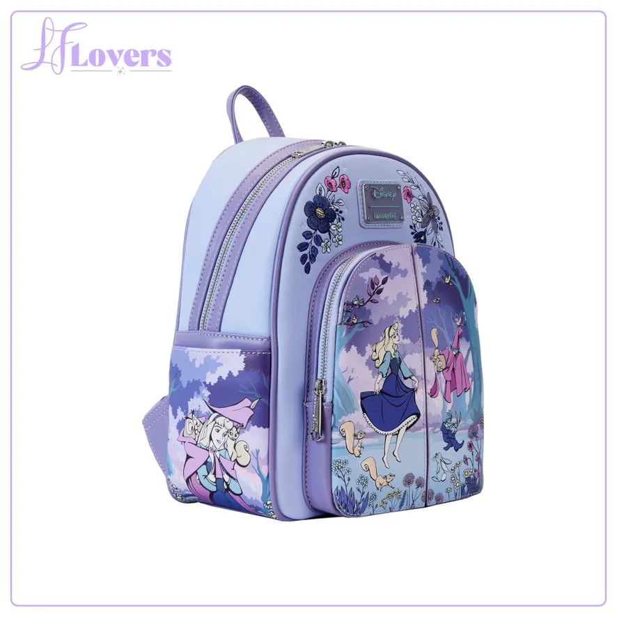 Loungefly Disney Sleeping Beauty 65th Anniversary Scene Mini Backpack