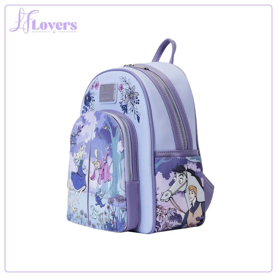 Loungefly Disney Sleeping Beauty 65th Anniversary Scene Mini Backpack