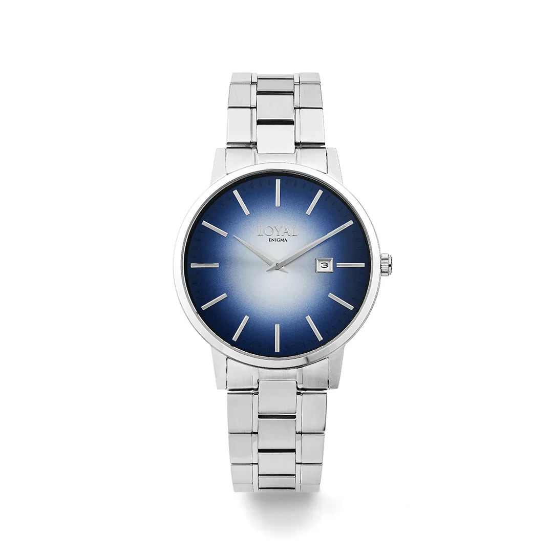 Loyal Enigma Men's 41mm Stainless Steel Quartz Watch