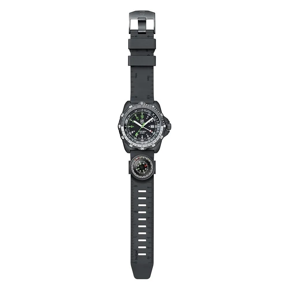 Luminox Recon NAV SPC 8830 Mens Black Silicone Band Black Dial Quartz Analog Watch - XL.8831.KM.F