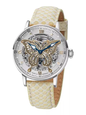 Madame Butterfly Theorema - GM-123-1 |Silver| Made in Germany with 82 Swarovski