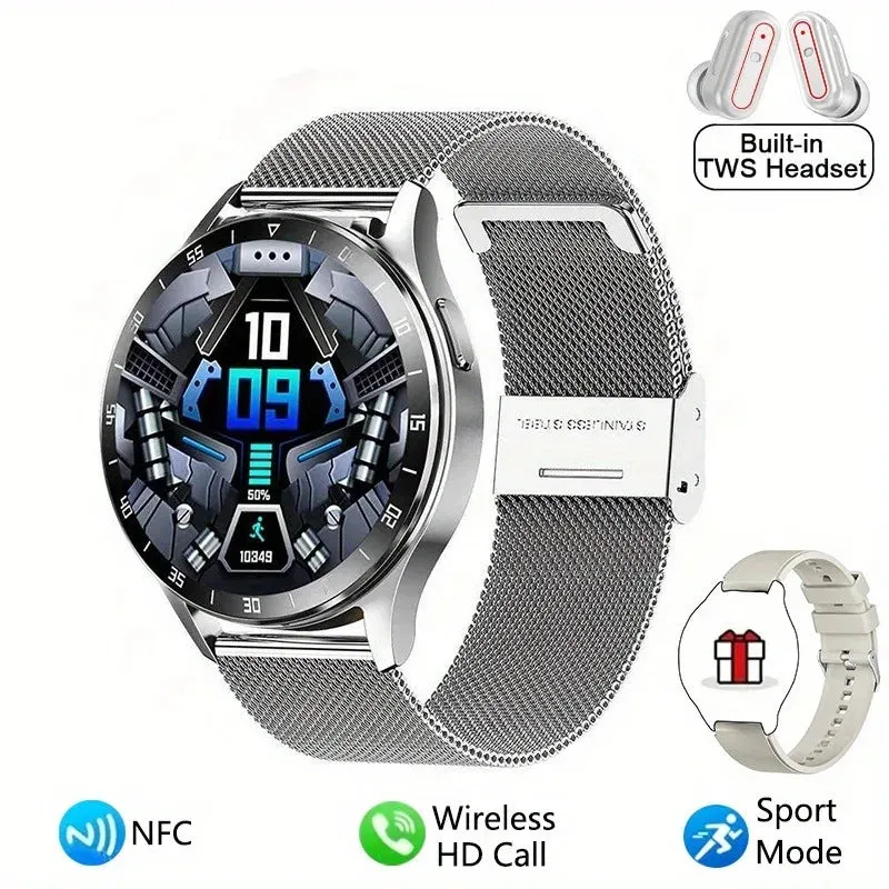 MAOYUAN New Men Headset Smart Watch TWS 2-in-1 Wireless Bluetooth