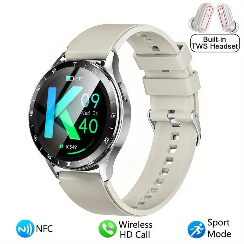MAOYUAN New Men Headset Smart Watch TWS 2-in-1 Wireless Bluetooth