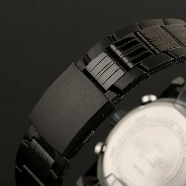 Men Watches NAVIFORCE 9024 Luxury Brand Full Steel Quartz Clock Digital LED Watch Army Military Sport Watch-Worldwide Free Shipping!