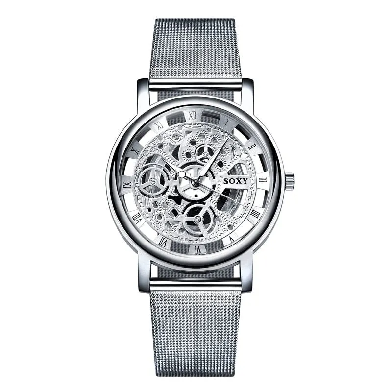 Men's Elegant Hollow Watch