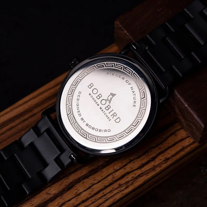 Modern Walnut Wood Watch