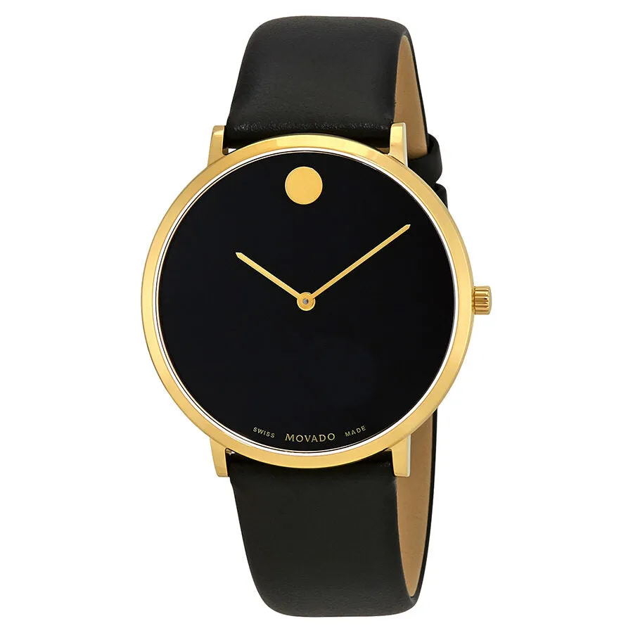 Movado Modern Classic Black Dial Men's Watch 0607135