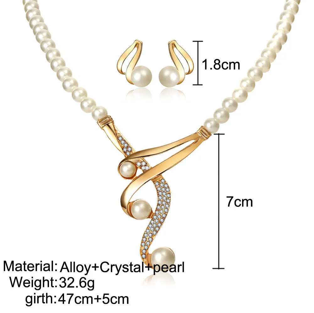 Necklace Earrings Jewelry Set