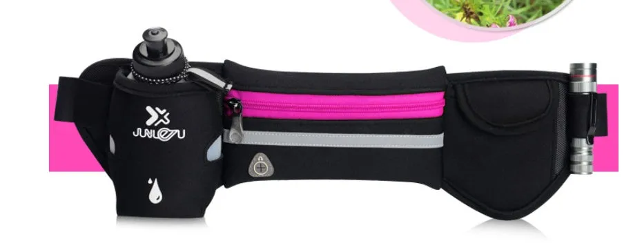 New men's outdoor sports bottle pockets Women's multi-function running mobile phone pockets