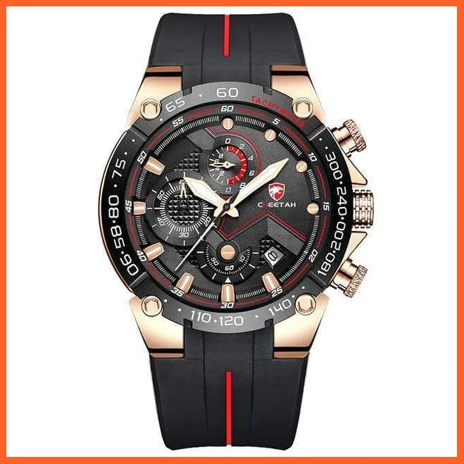 New Watches Mens Luxury Brand Big Dial Watch Men Waterproof Quartz Wristwatch Sports Chronograph Watch
