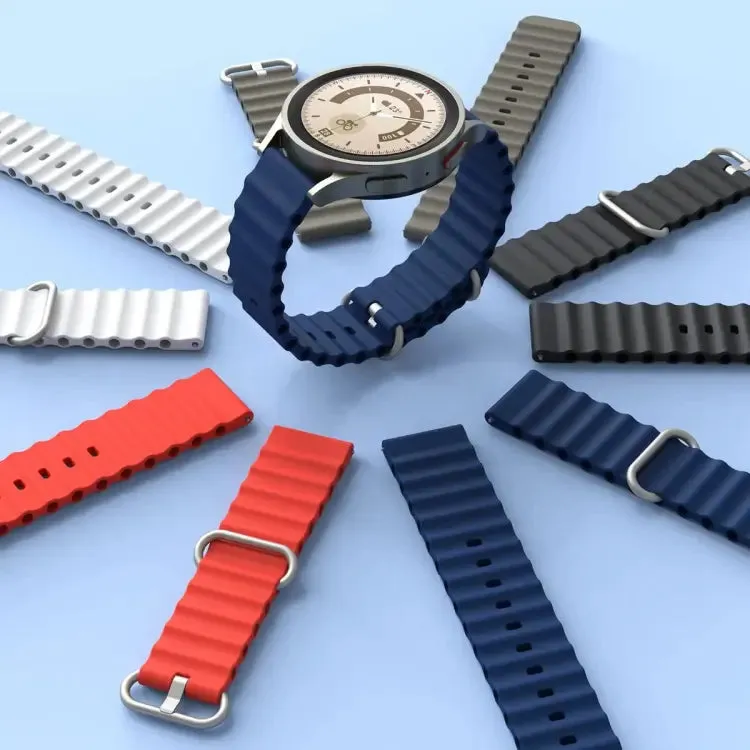 OCEAN LOOP SILICON STRAPS FOR MIBRO SMART WATCH C3, A2, GS, MIBRO LITE, WATCH 2 LITE, X1, C2, A1, MIBRO AIR, MIBRO COLOUR