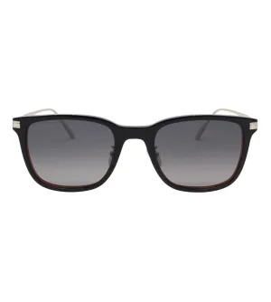 Omega Men's Smoke Square Sunglasses
