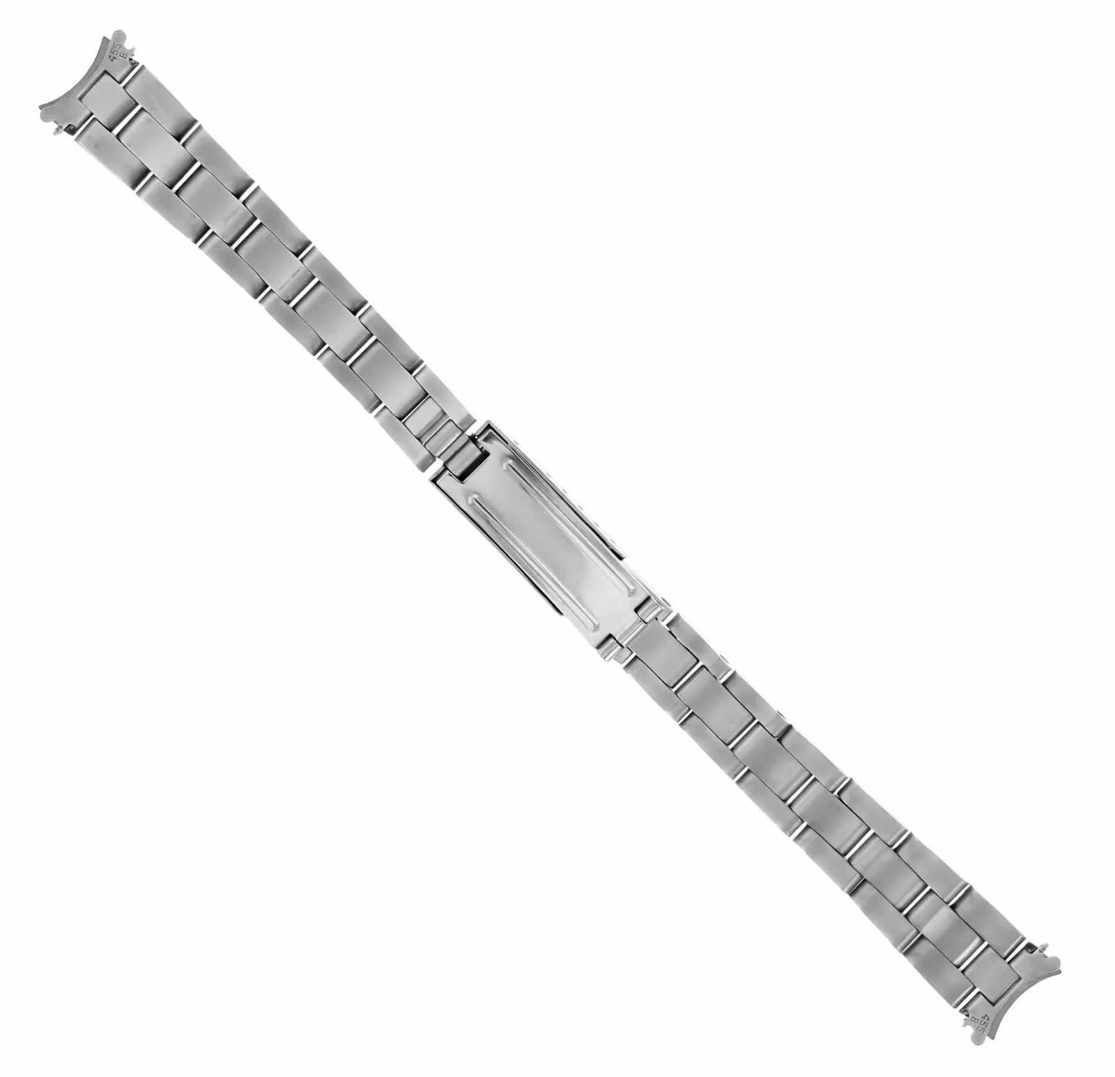 OYSTER WATCH BAND BRACELET SHINY/CENTER FOR 26MM ROLEX DATE DATEJUST LADY 13MM