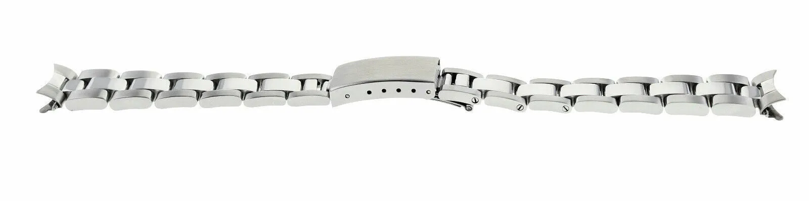OYSTER WATCH BAND BRACELET SHINY/CENTER FOR 26MM ROLEX DATE DATEJUST LADY 13MM