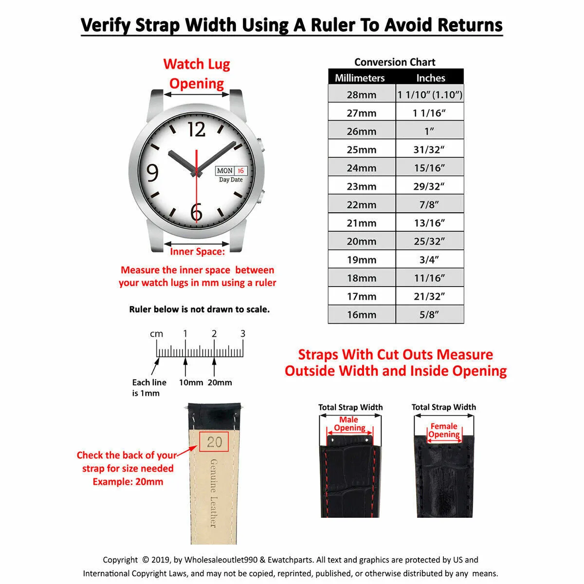 OYSTER WATCH BAND REPLACEMENT FOR 34MM ROLEX DATE 19MM SHINY CENTER FLIP LOCK