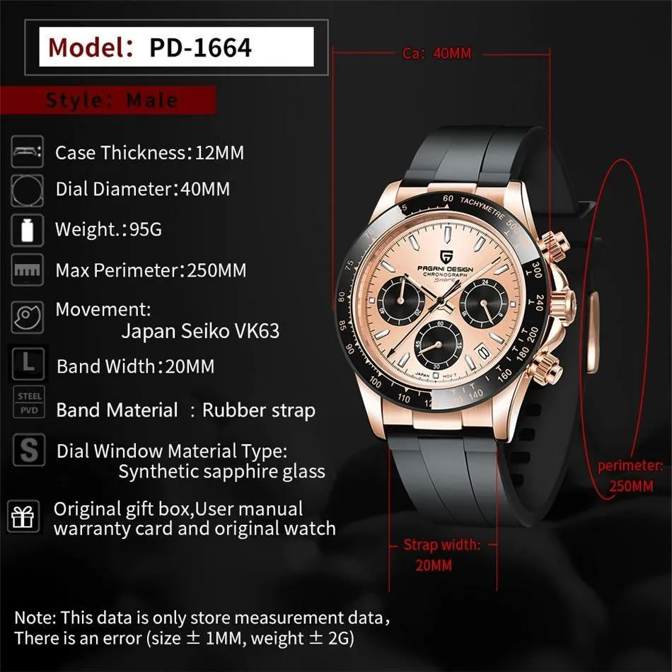 Pagani Design Daytona Homage Watches