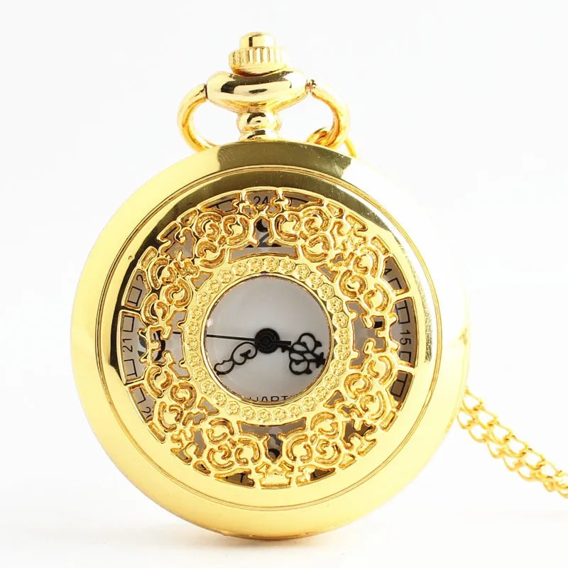 Pendant Pocket Watch Modern Arabic Number Analog